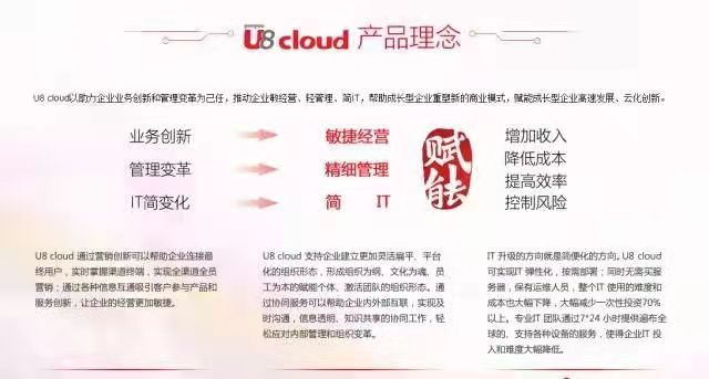 用友云U8Cloud，企業(yè)數(shù)字化智能ERP